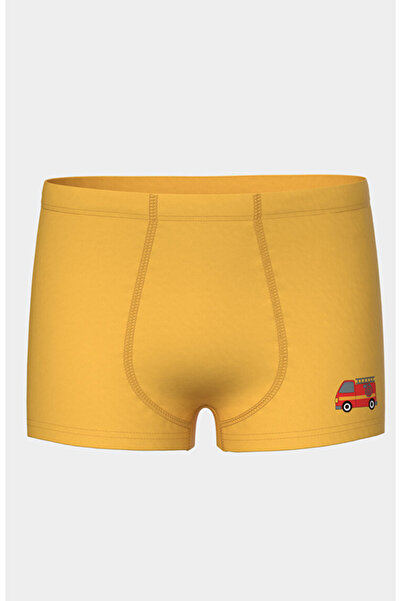 LC Waikiki LCW Kids Beyaz Beli Lastikli Erkek Çocuk Boxer 3'lü