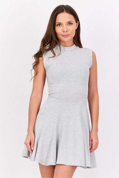 Esprit Women Heather Mini Dress, Light Grey