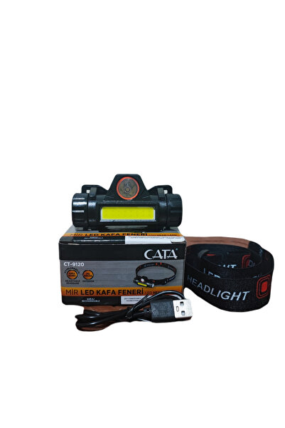 Cata CT-9120 Mir Led Kafa Feneri (Şarjlı)