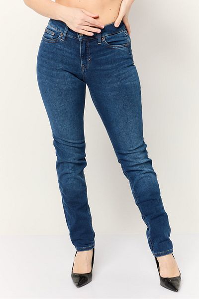 Esprit Women Slim Fit Washed Stretchable Jeans, Blue