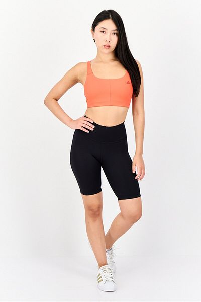 adidas Women Tight Fit Optime Bike Training Shorts, Black