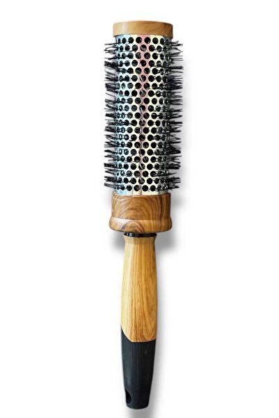 CAŞ DEKORASYON Επαγγελματική χτένα/βούρτσα για στεγνωτήριο σε χρώμα καφέ