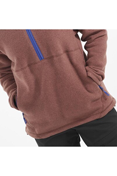 Salomon Chroma Women's Half Zip Fleece Rum Raisin Lc2285200