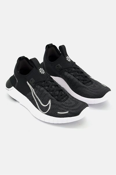 Nike Men Free Rn Fk Next Nature Lace Up Sports Shoes, Black