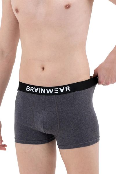 BRAINWEAR Ανδρικά μποξεράκια Lycra Cotton 6 Pack