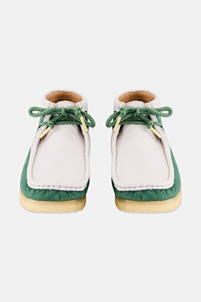 CLARKS Men Standard Wallabeebt Vcy Lace Up Boots, Green