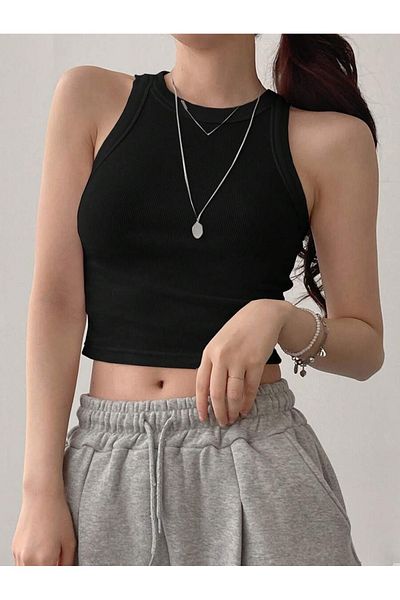LAVDERUAR Fit Form Flexible Camisole Fabric Crop Tank Top