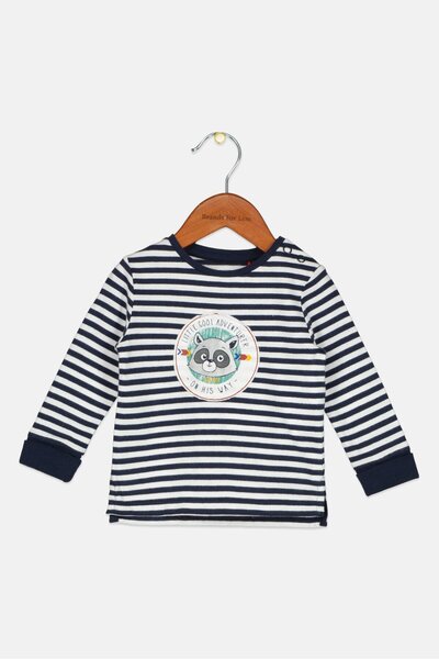 s.Oliver Toddlers Boy Stripe T-Shirt, Navy