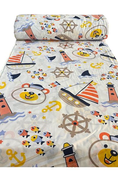 By Masuaa Duvet cover, bed sheet Meter Fabric. En: 240 cm