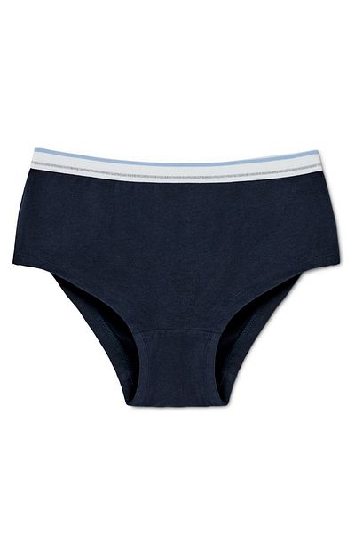 Tchibo Kids Girl 3 Pieces Plain Panty, Red