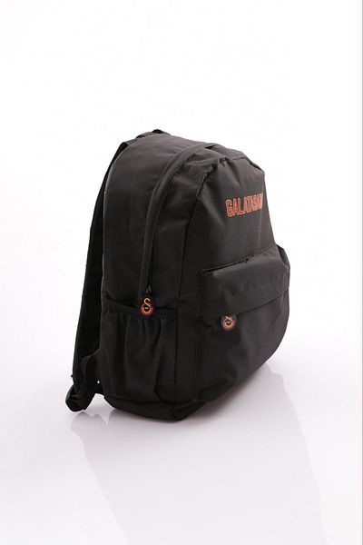 Galatasaray Model 24561 - Rucsac negru cu buzunar frontal detaliat