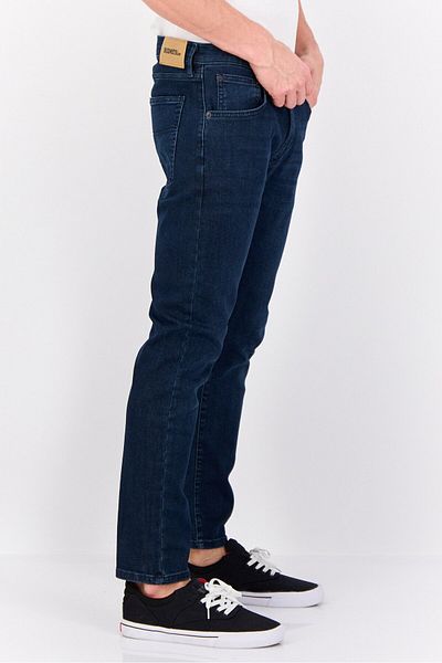 Riders by Lee Men Slim Fit Solid Stretchable Jeans, Navy