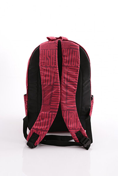 Galatasaray 24500 Model Lion Feather Patterned Calligraphic Backpack