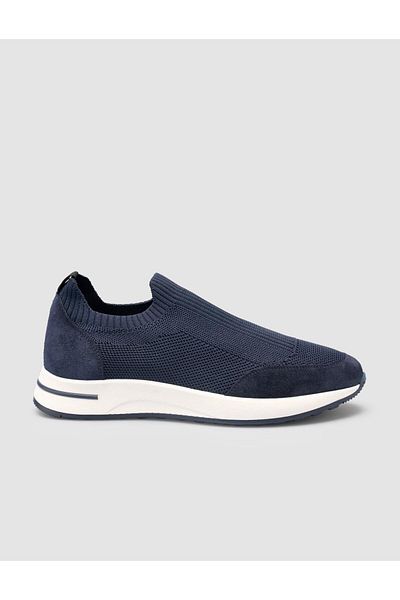 Cabani Knitwear Navy Blue Men's Sports Shoes