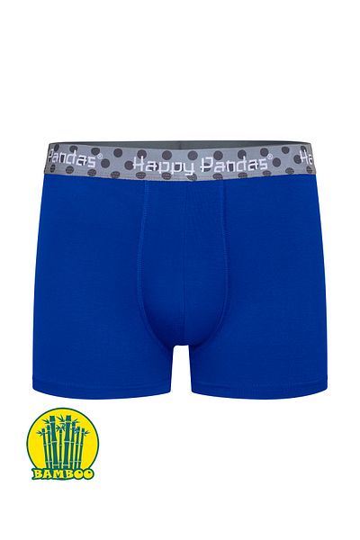 BRAINWEAR Ανδρικό Lycra Bamboo Digital Written Boxer - Δημιουργία Happy Panda