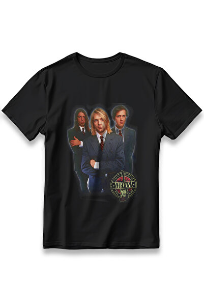 EZG Business Unisex Μπλουζάκι Ροκ Συγκροτήματος 100% Βαμβάκι Κανονικής Εκτύπωσης