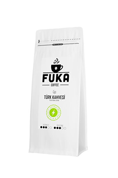 FUKA Nitelikli Türk Kahvesi - Traditional Blend (1 KG) (Orta Kavrum & Yumuşak...