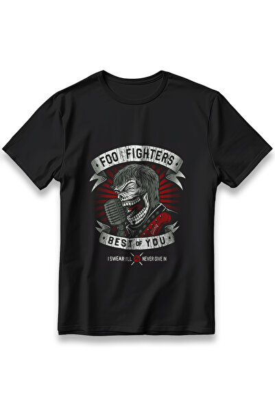 EZG Business Μπλουζάκι Foo Fighters Rock Unisex 100% Βαμβακερό Άνετο Μπλουζάκ...