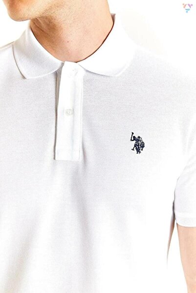 U.S. Polo Assn. Μπλουζάκι US Polo Assn. Ανδρικό μπλουζάκι πόλο με λαιμόκοψη - G081Gl011-50279573