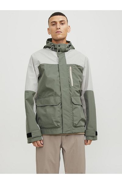 Jack & Jones Jachetă sezonieră Softshell cu glugă JCOHIKE LIGHT - rezistentă la apă