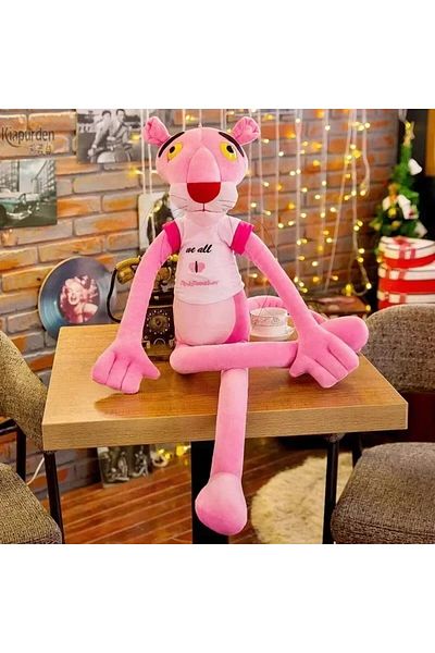 Choice 160cm With Clothes Cartoon Disney Cute Pink Panther Plush Doll Toy Plush Anime Toy Soft Cute Cloth D