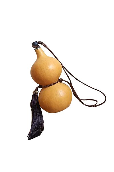 Choice 250ml 13 15cm Black Myth Wukong Hp Gourd Non-toxic Gourd Water Bottle With Odorless Wax Coating Insi