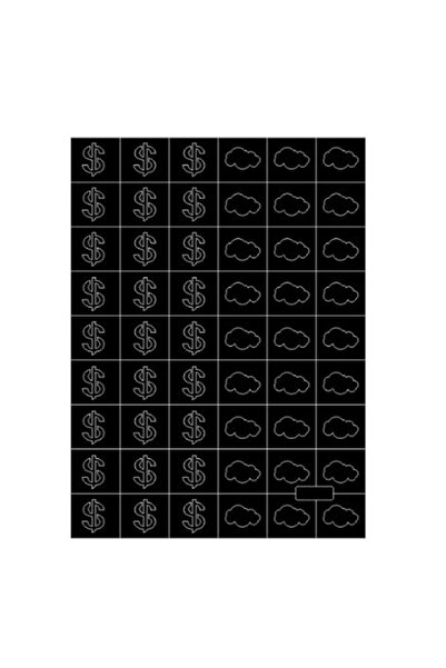 Choice6 17 Nail Art Airbrush Stencils For Nails Heart Butterfly Bear Stars Ho...