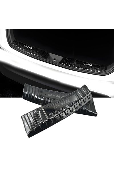 AOSRRUN black For Toyota C-HR CHR 2018 2019 2020 2021 2022 2023 Car Accessories Trunk Protector Sill Plate R