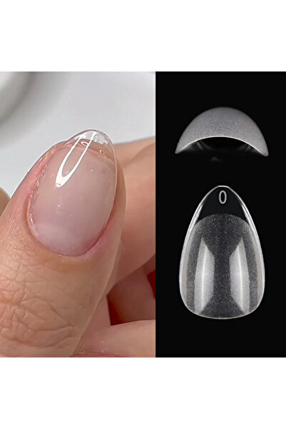 Choice XXS لوزي 120 قطعة 120 قطعة XXS أطراف أظافر لوزي قصيرة جدًا على شكل نعش...