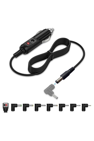 Choice شاحن سيارة 12 فولت 24 واط 12 فولت شاحن سيارة عالمي سلك طاقة لمشغل DVD ...