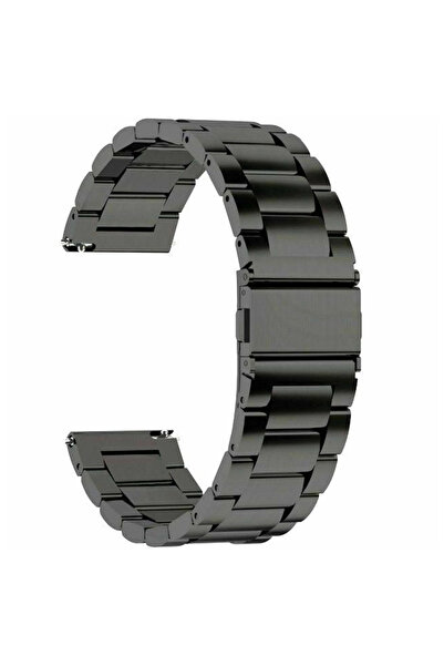Choice حزام ساعة من الفولاذ الأسود مقاس 22 مم، حزام ساعة مقاس 18 مم 20 مم 22 ...