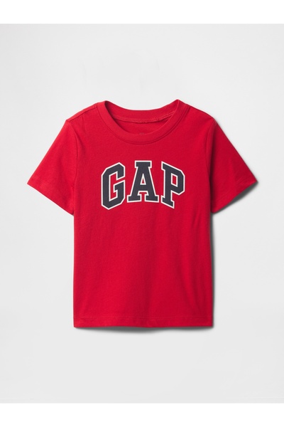 GAP Erkek Bebek Kırmızı Gap Logo T-Shirt