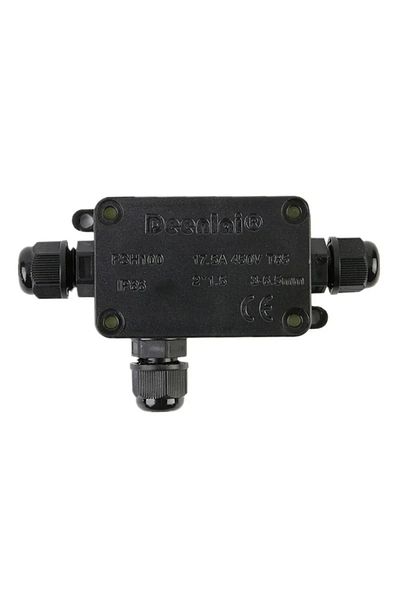 Choice FSH100-3P IP66 Waterproof Junction Box 2 Way 3 Way 3mm-6.5mm Cable Connector Sealed Retardant Electr