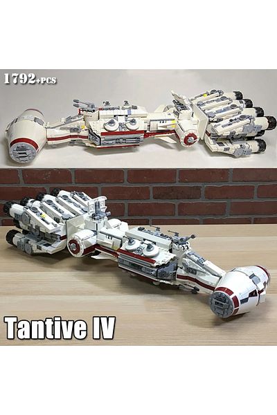 GSF 1792PCS NO BOX 1792PCS The Tantive IV Rebel Blockade Runner Model MOC Building Blocks Bricks Fit Gi