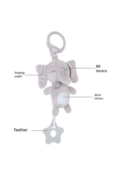 Choice Red Newborn Baby Sensory Hanging Rattles Soft Early Learning Toys Kids Plush Stroller Infant Car Bed