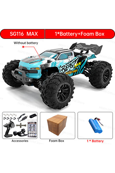 Choice SG116 MAX 1B FB ZLL SG116 MAX/PRO 1:16 سباق الانجراف عالي السرعة 80 كم...