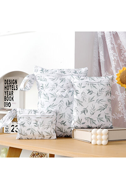 Choice SMT083-EF584 حقيبة Elinfant المحمولة المبللة والجافة من 3 قطع لملابس السباحة، وحقائب الحفاضات المقاومة للماء للحفاضات القماشية