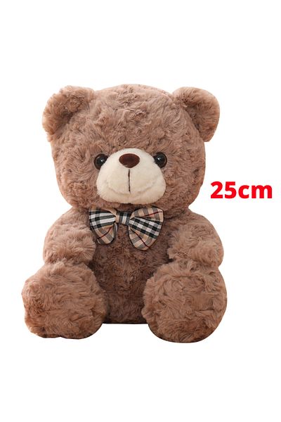 Choice 7 25/35cm Kawaii Teddy Bear Plush Pillow Toys Lovely Bow-knot Bears Toys Stuffed Soft Animal Dolls .