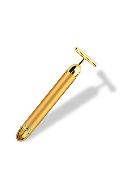 Choice1 قضيب تجميل بدون حقيبة طاقة 24 قيراط ذهب على شكل حرف T، قضيب تجميل طاق...