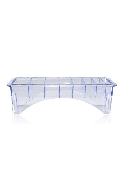 Choice 8 فرجار شفاف B 8/10 شبكة عالمية محدودة مشط صندوق تخزين ماكينة قص الشعر مشط محدود دليل الرف H