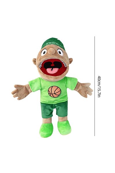 Shunmaii Joseph Jeffy Hand Puppet Feebee Rapper Zombie Plush Doll Toy Talk Show Muppet Parent-child Activity