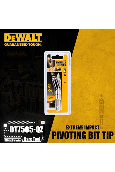 Choice DT7505-QZ DEWALT DT7505-QZ DT70518T-QZ Extreme Impact Pivoting Bit Tip Power Tool Accessories Driver