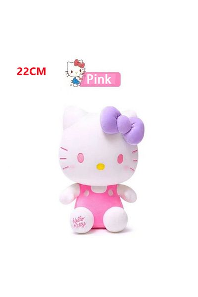 Choice 22cm Pink 22cm Sanrio Cute Hello Kitty Plush Doll Down Cotton Filling Toy Plush Doll Toy Kawaii Bab