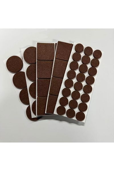 Choice 1 Pc 4mm 56pcs 56 Pieces Self-adhesive Felt Furniture Pads - Scratch-resistant Floor Protective Pads