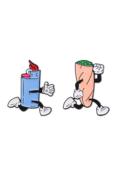 Choice دبوس ولاعة على شكل خنجر وأقلام رصاص متحركة TZ1680، دبابيس مطلية بالمينا، دبابيس معدنية مبتكرة مزخرفة