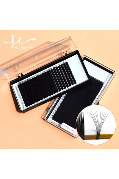 Choice29 10mm 0.07mm D H&L SINCE 1990 20Rows Faux Individual Lashes Maquiagem...