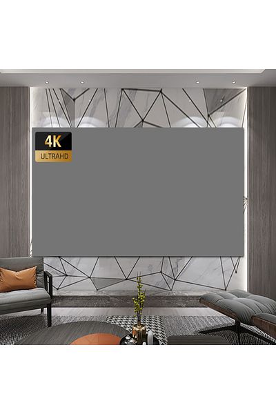 VEIDADZ 120 Inch Projector Screen 100 120 133 Inch 16:9 Foldable Anti-light Grey Reflective Cloth Po