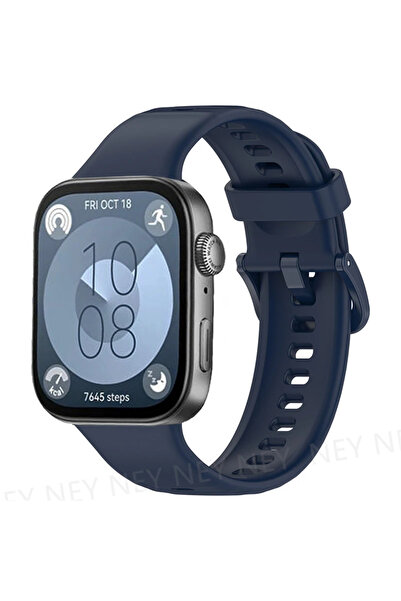 Choice سوار ساعة هواوي فيت 3 8 أزرق منتصف الليل لساعة هواوي فيت 3 حزام رياضي ...