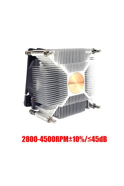 Choice LGA2011-X79-X99-E5 black 4500Rpm 80MM CPU Air Cooler 4PIN PWM Cooling PC Radiator Fan for Intel 2011