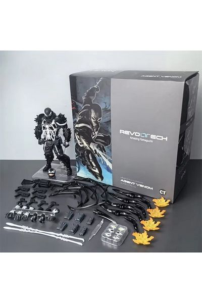 Choice no box Agent Venom Ct Toys Spiderman Shf Agent Venom Figure Amazing Yamaguchi Agent Venom Spider Man